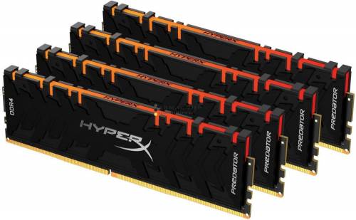 Kingston 32GB DDR4 3600MHz Kit(4x8GB) Fury Renegade RGB Black